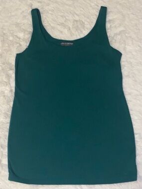 A Pea in the Pod Teal Tank Top